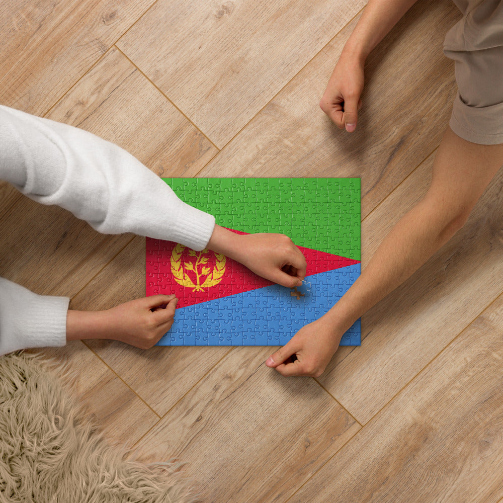 National Flag Jigsaw Puzzles - Collection 1 Eritrea puzzle