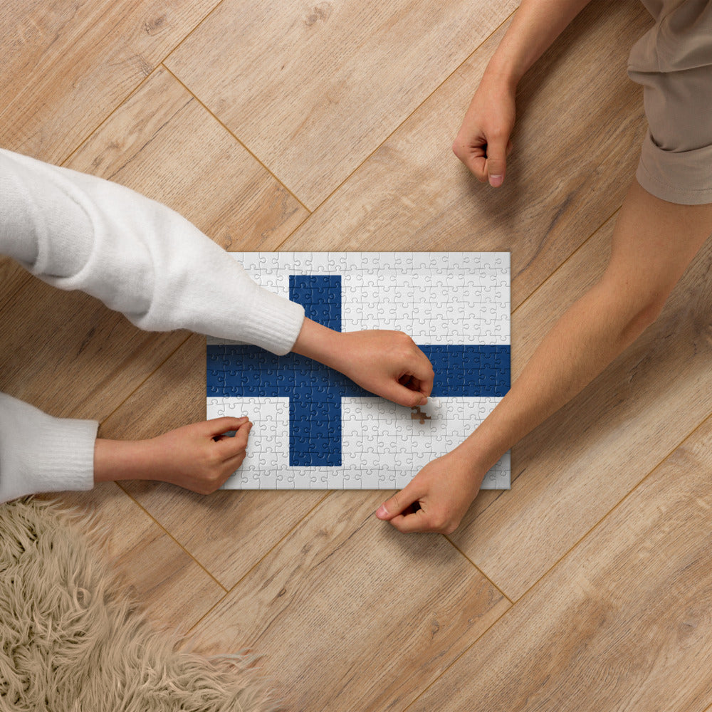 National Flag Jigsaw Puzzles - Collection 1 Finland puzzle