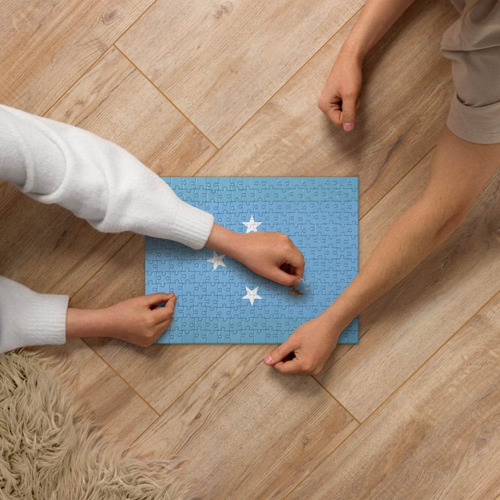 National Flag Jigsaw Puzzles - Collection 1 Micronesia puzzle
