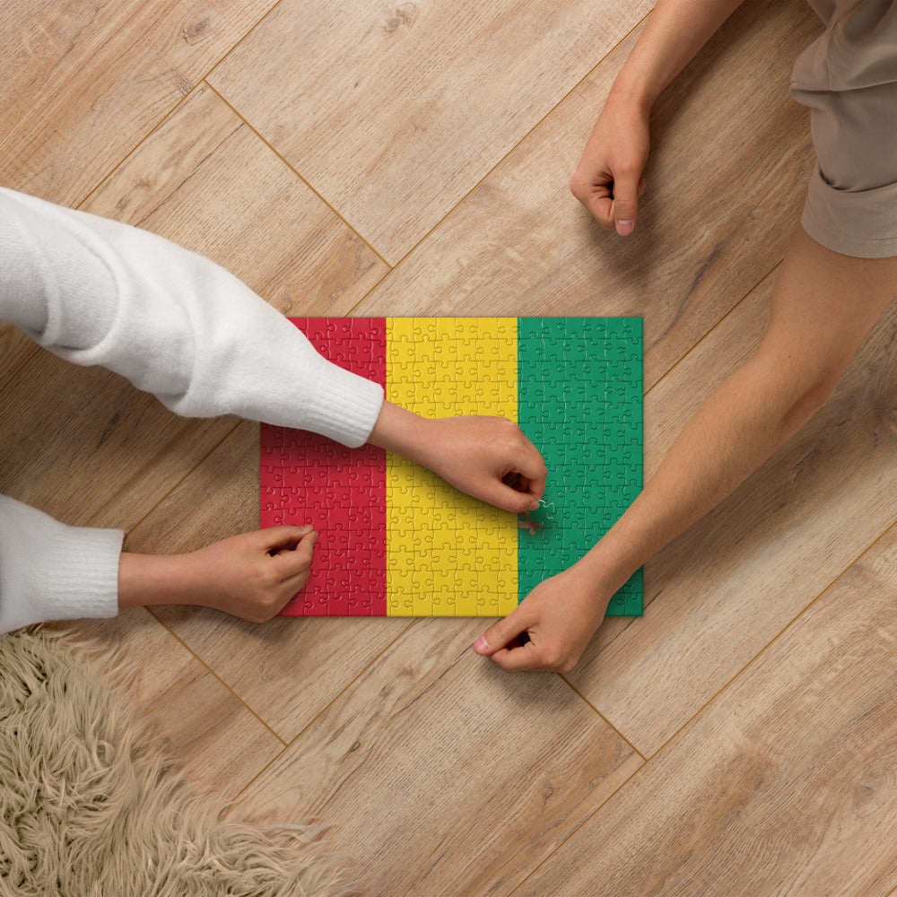 National Flag Jigsaw Puzzles - Collection 1 Guinea puzzle