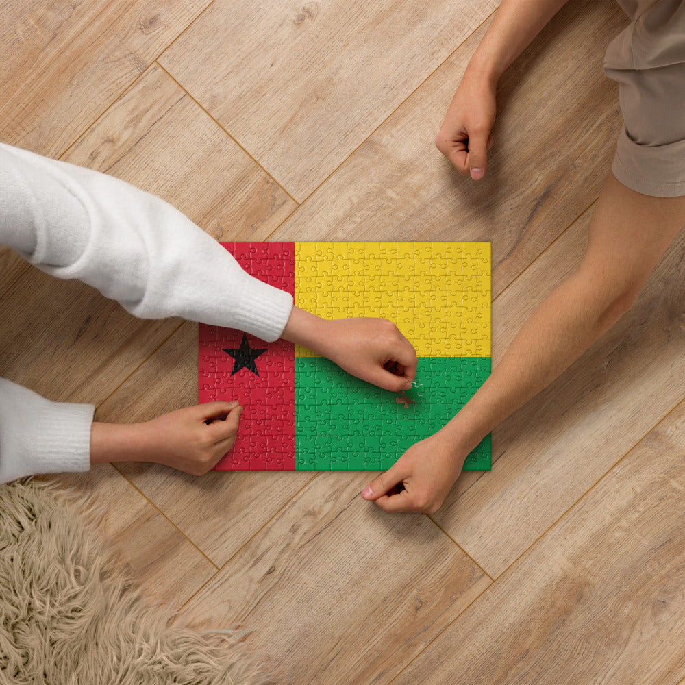 National Flag Jigsaw Puzzles - Collection 1 Guinea-Bissau puzzle