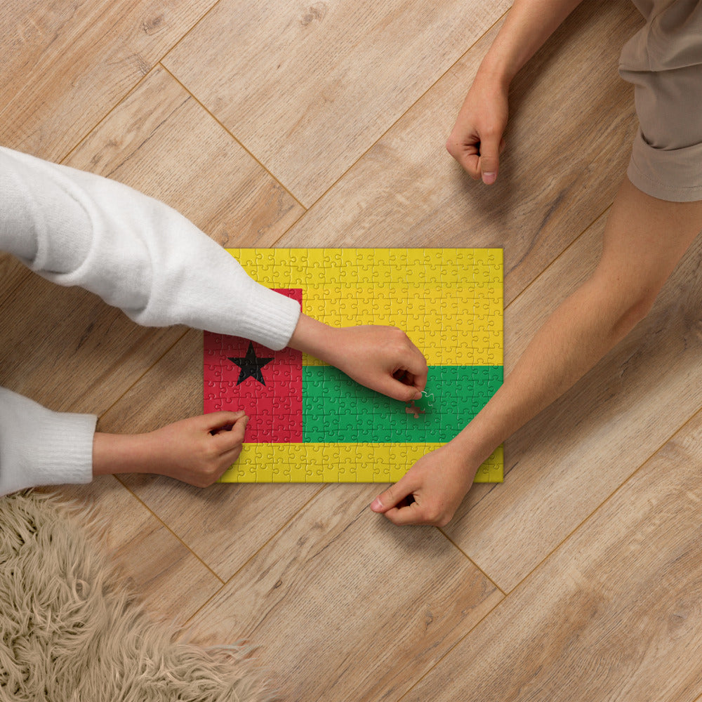 National Flag Jigsaw Puzzles - Collection 1 Guinea-Bissau puzzle