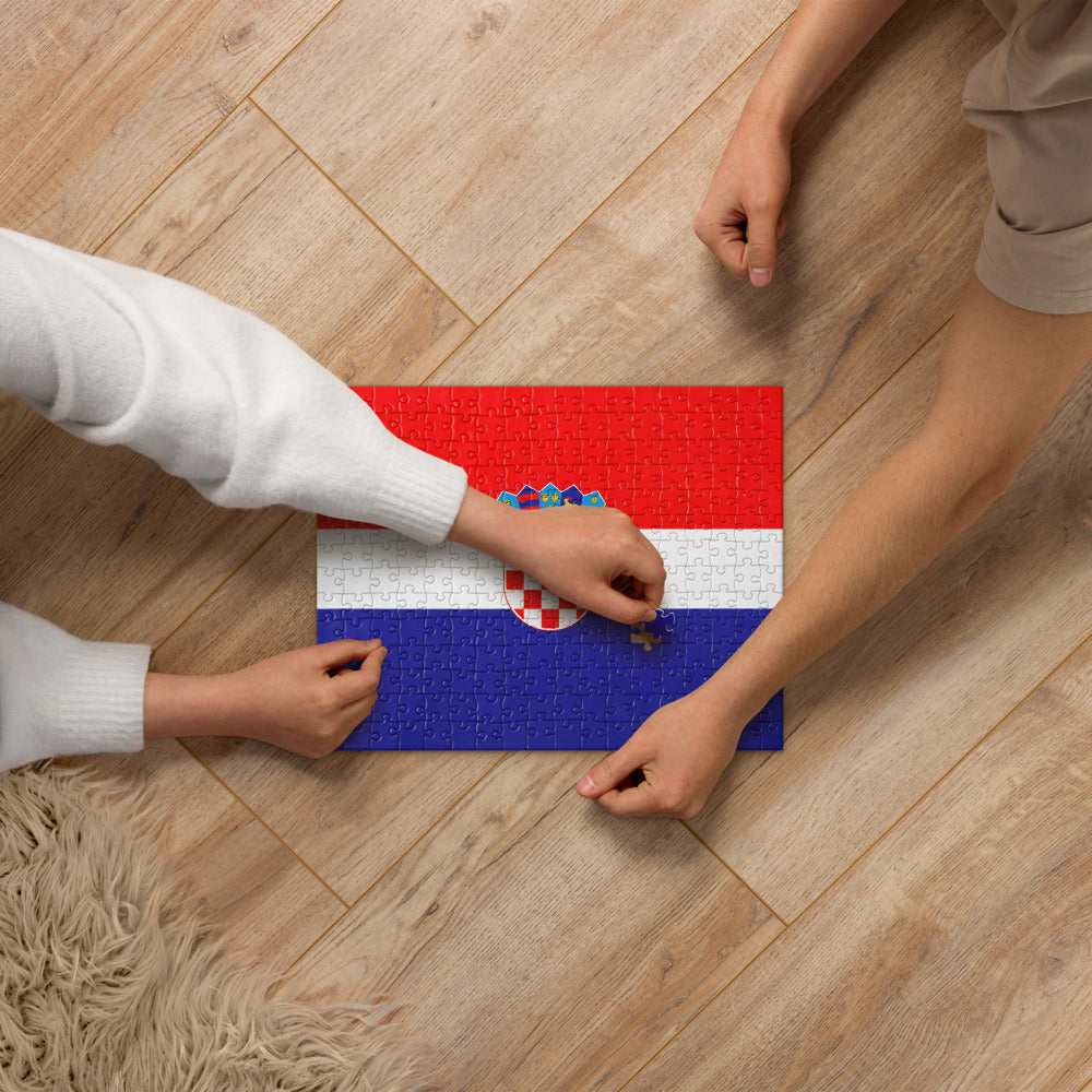 National Flag Jigsaw Puzzles - Collection 1 Croatia puzzle