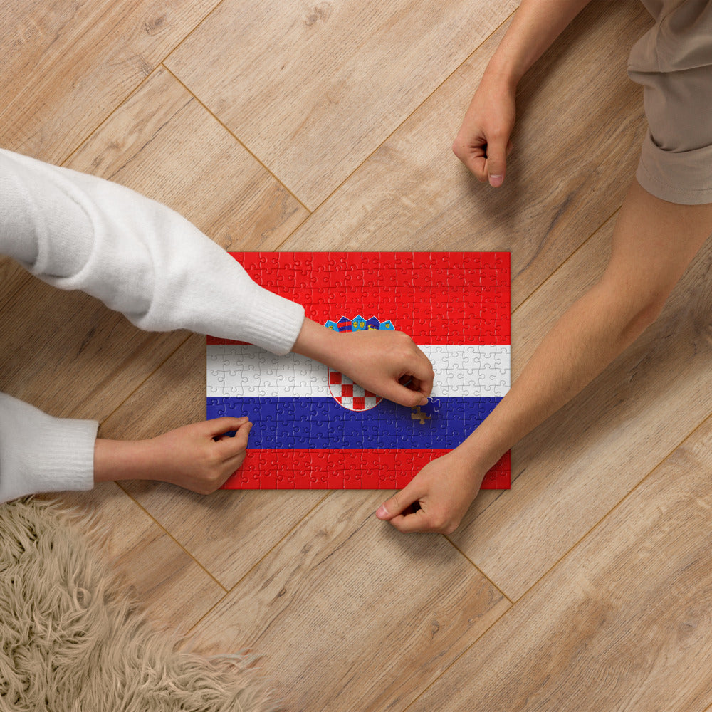 National Flag Jigsaw Puzzles - Collection 1 Croatia puzzle