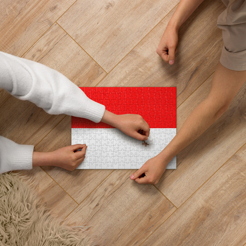 National Flag Jigsaw Puzzles - Collection 1 Indonesia puzzle