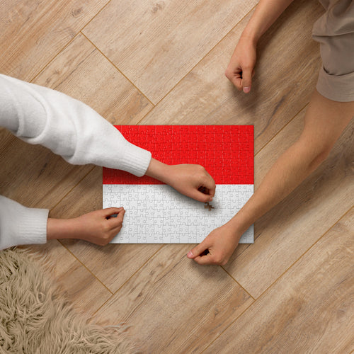 National Flag Jigsaw Puzzles - Collection 1 Indonesia / 252 pieces