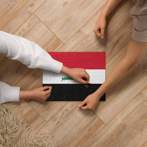 National Flag Jigsaw Puzzles - Collection 1 Iraq / 252 pieces