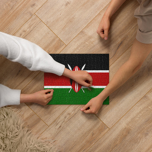 National Flag Jigsaw Puzzles - Collection 1 Kenya / 252 pieces