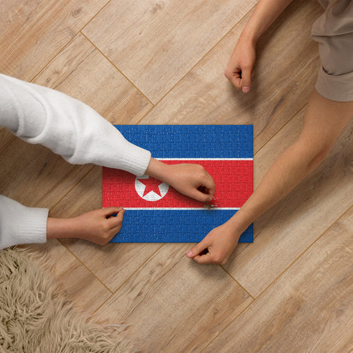 National Flag Jigsaw Puzzles - Collection 1 North Korea / 252 pieces