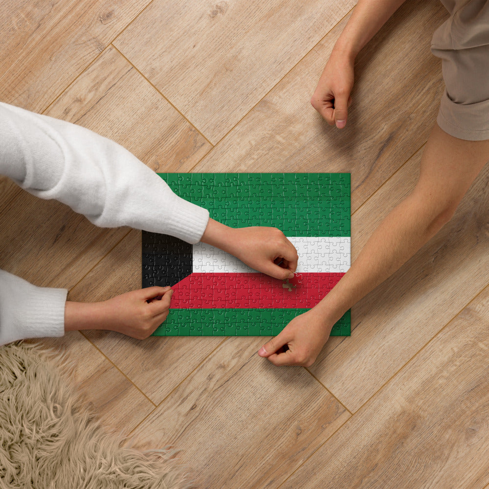 National Flag Jigsaw Puzzles - Collection 1 Kuwait puzzle