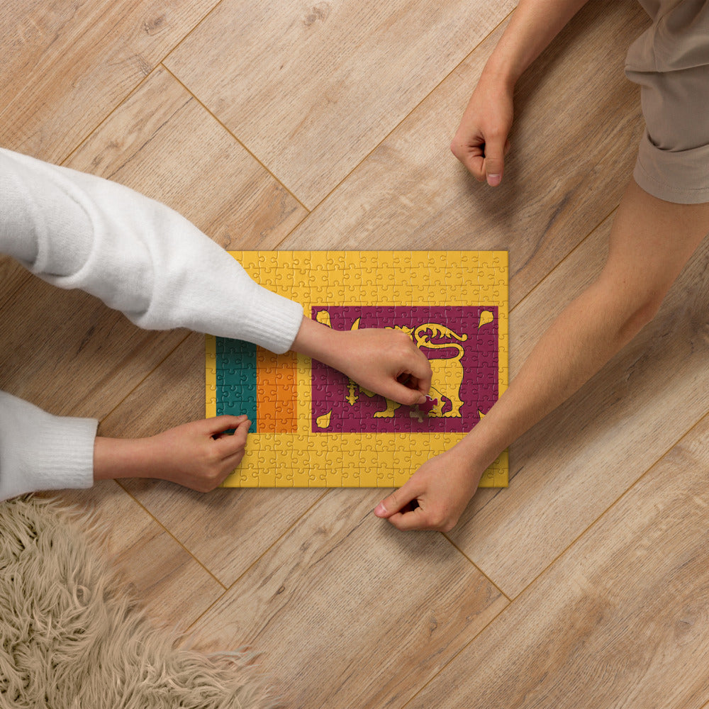 National Flag Jigsaw Puzzles - Collection 2 Sri Lanka puzzle