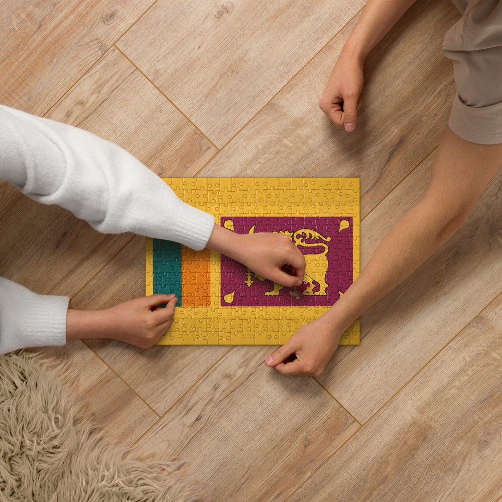 National Flag Jigsaw Puzzles - Collection 2 Sri Lanka puzzle