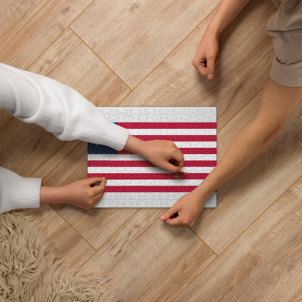 National Flag Jigsaw Puzzles - Collection 2 Liberia puzzle