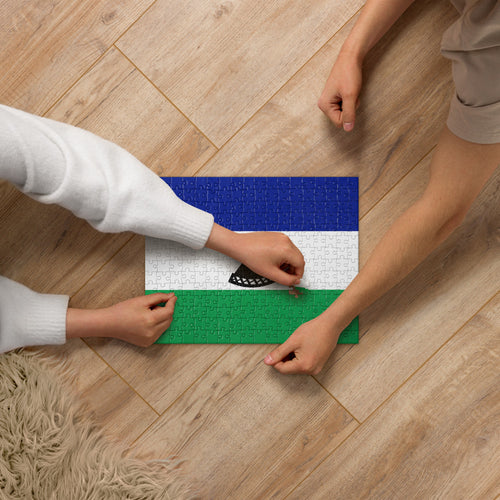 National Flag Jigsaw Puzzles - Collection 2 Lesotho / 252 pieces