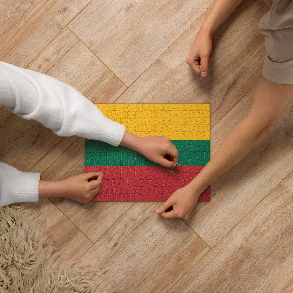 National Flag Jigsaw Puzzles - Collection 2 Lithuania puzzle