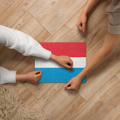 National Flag Jigsaw Puzzles - Collection 2 Luxembourg / 252 pieces