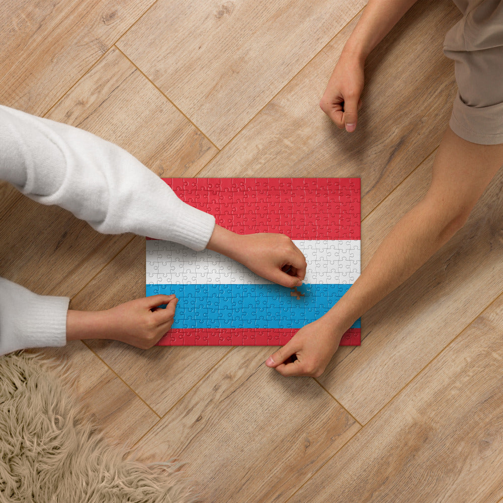 National Flag Jigsaw Puzzles - Collection 2 Luxembourg puzzle