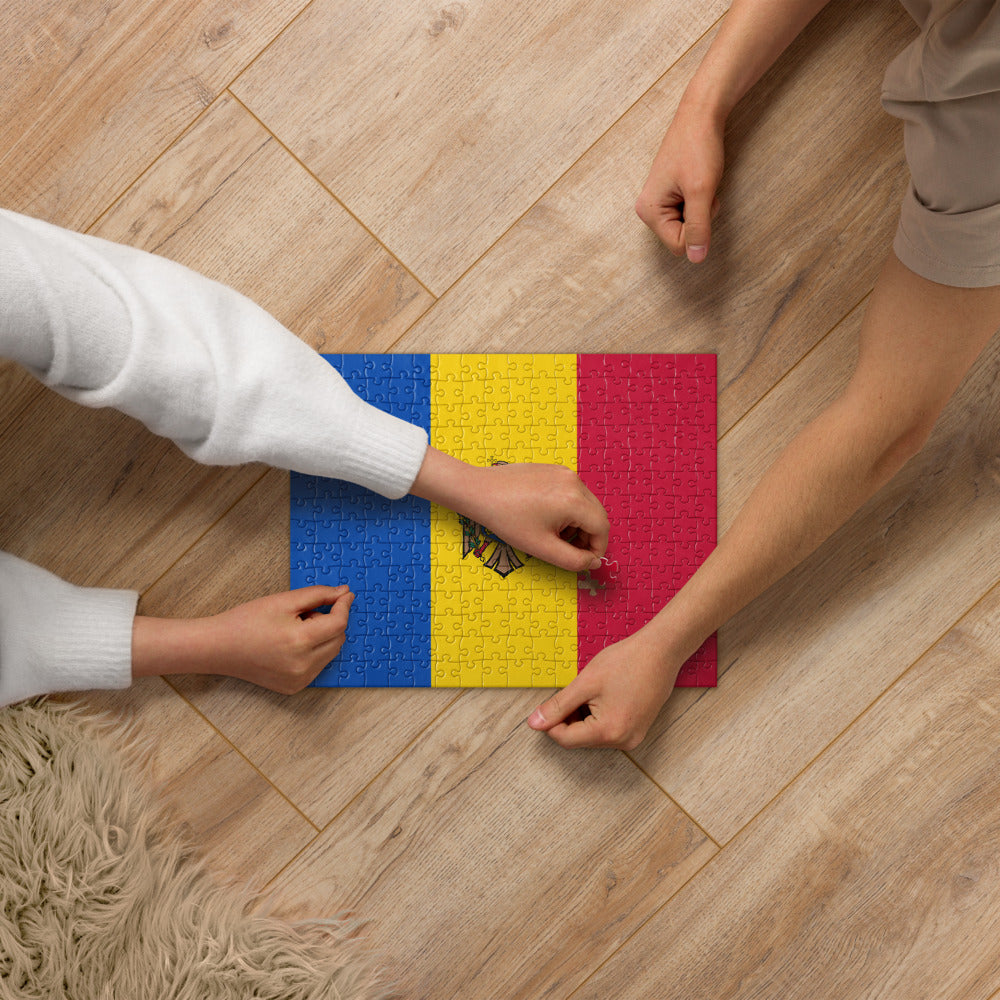 National Flag Jigsaw Puzzles - Collection 2 Moldova puzzle
