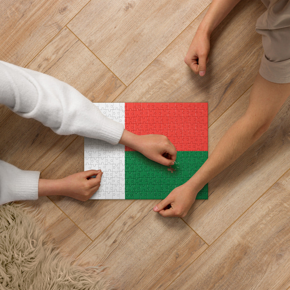 National Flag Jigsaw Puzzles - Collection 2 Madagascar puzzle