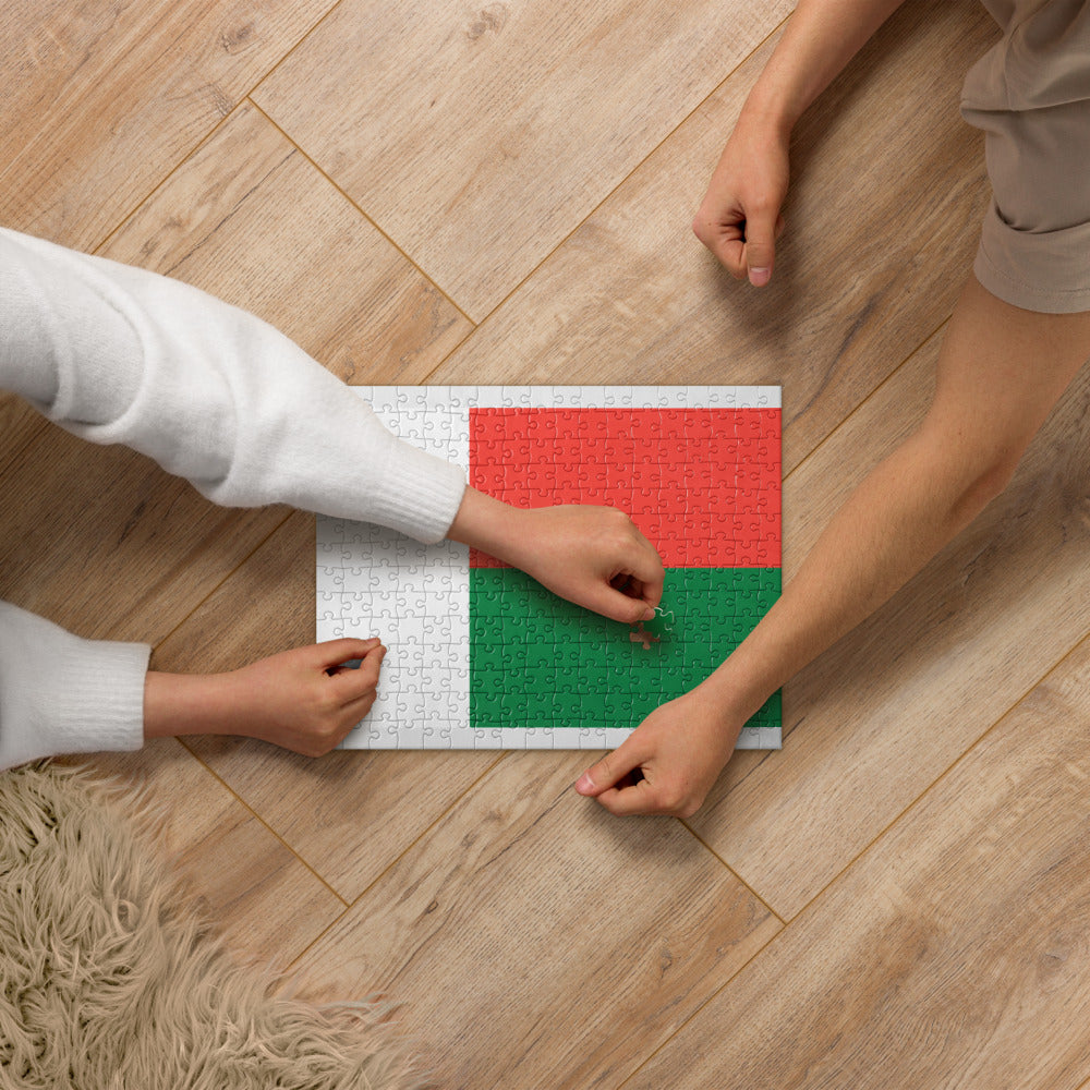 National Flag Jigsaw Puzzles - Collection 2 Madagascar puzzle