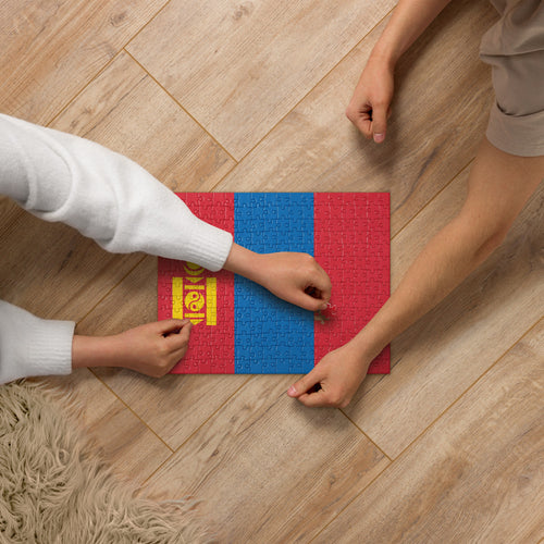 National Flag Jigsaw Puzzles - Collection 2 Mongolia / 252 pieces