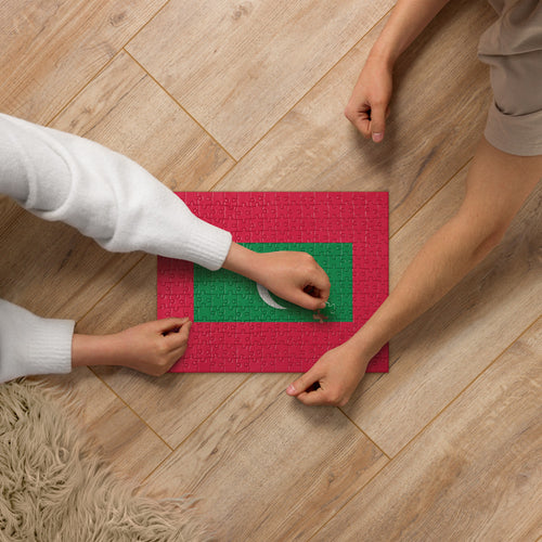 National Flag Jigsaw Puzzles - Collection 2 Maldives / 252 pieces