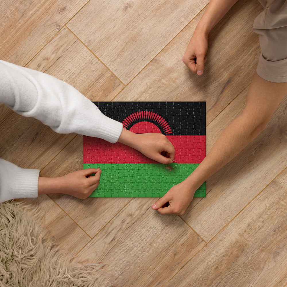 National Flag Jigsaw Puzzles - Collection 2 Malawi puzzle