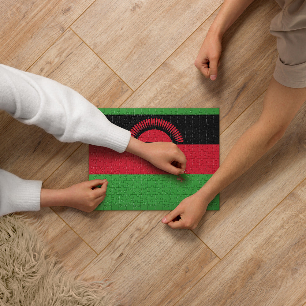 National Flag Jigsaw Puzzles - Collection 2 Malawi puzzle