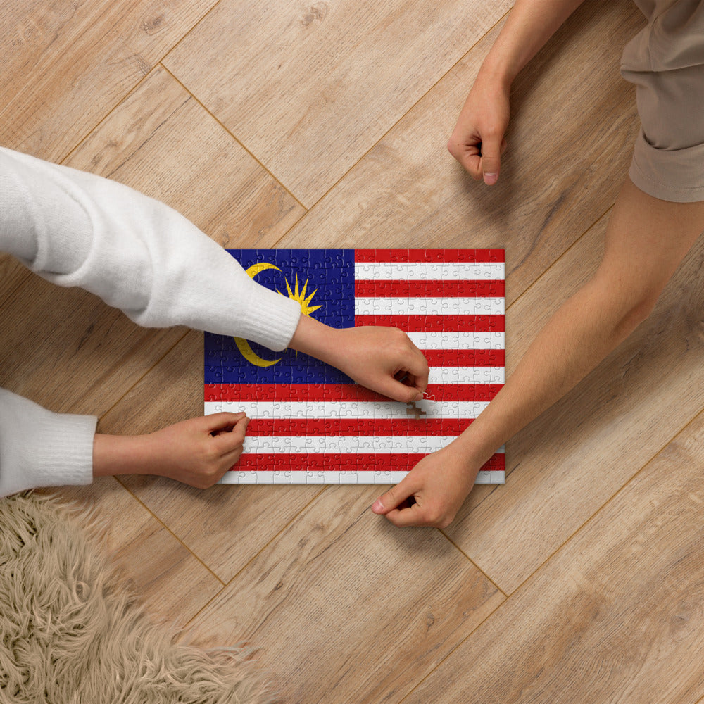 National Flag Jigsaw Puzzles - Collection 2 Malaysia puzzle
