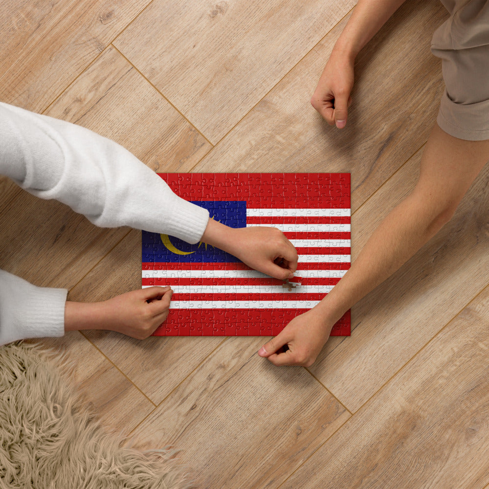 National Flag Jigsaw Puzzles - Collection 2 Malaysia puzzle