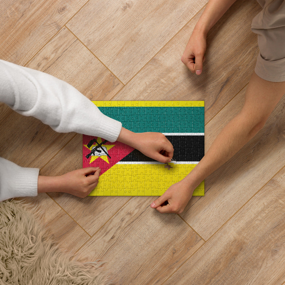 National Flag Jigsaw Puzzles - Collection 2 Mozambique puzzle