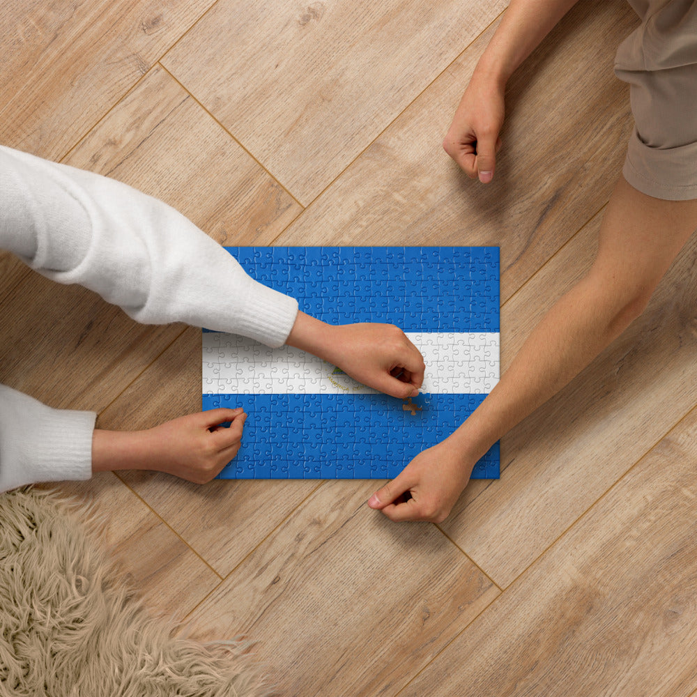 National Flag Jigsaw Puzzles - Collection 2 Nicaragua puzzle