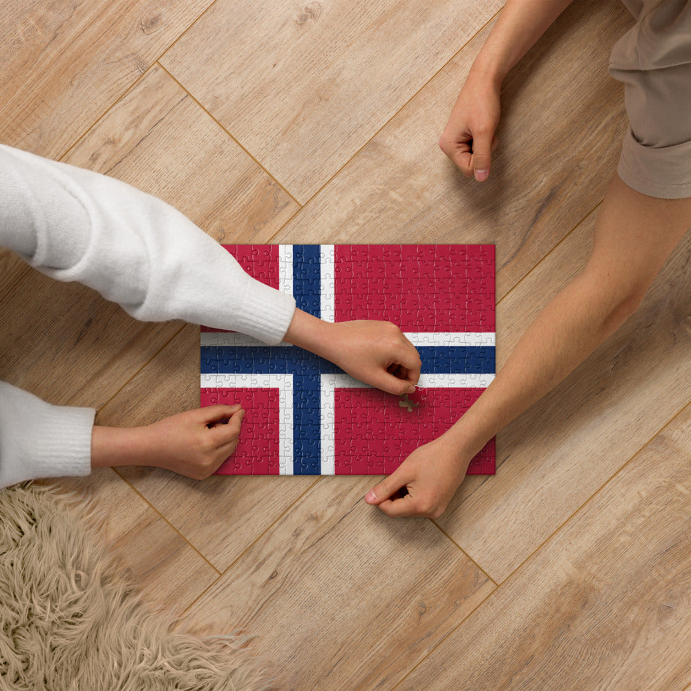 National Flag Jigsaw Puzzles - Collection 2 Norway puzzle