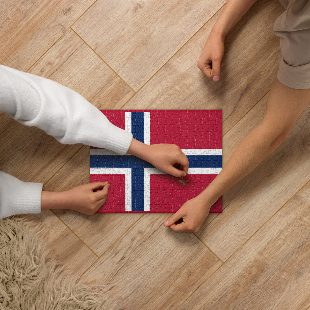 National Flag Jigsaw Puzzles - Collection 2 Norway puzzle