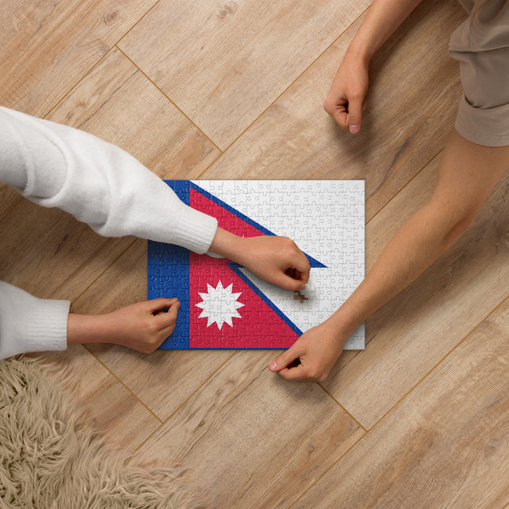 National Flag Jigsaw Puzzles - Collection 2 Nepal puzzle