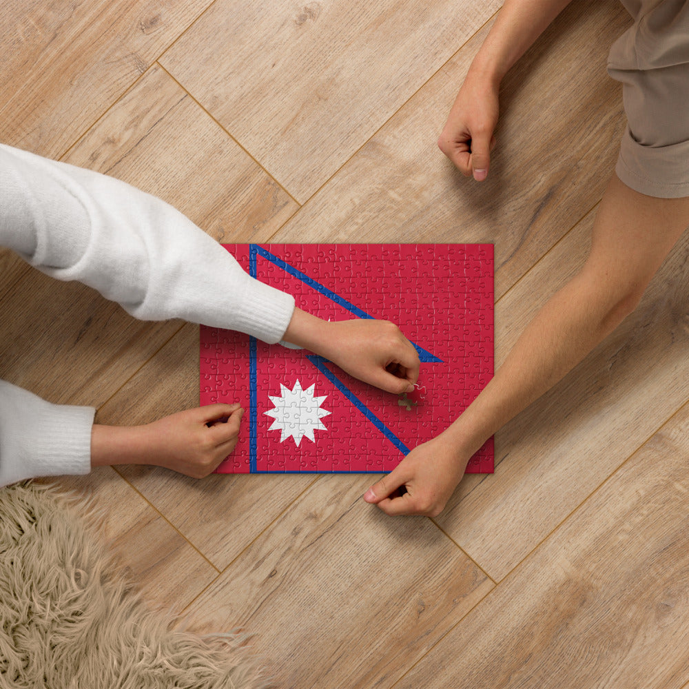 National Flag Jigsaw Puzzles - Collection 2 Nepal puzzle