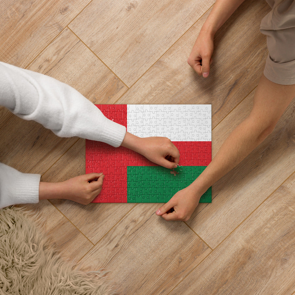 National Flag Jigsaw Puzzles - Collection 2 Oman puzzle