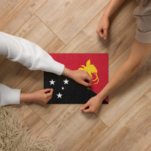 National Flag Jigsaw Puzzles - Collection 2 Papua New Guinea / 252 pieces