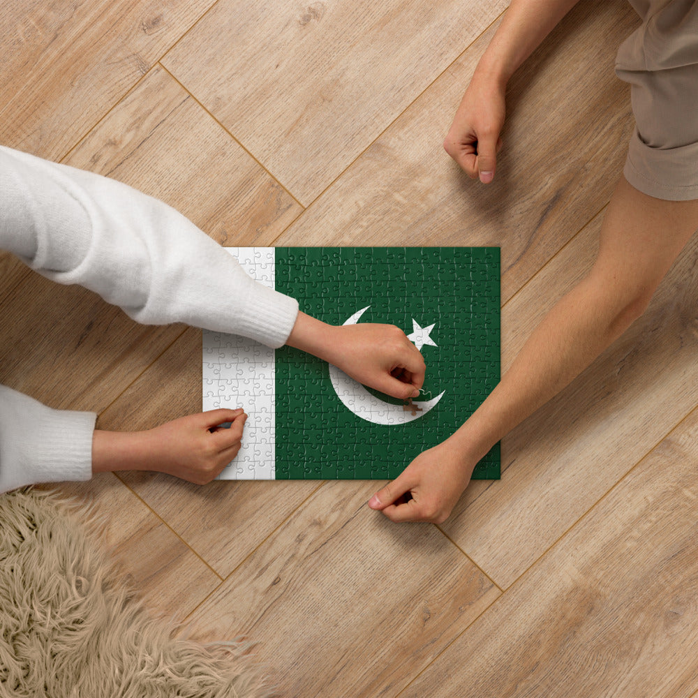 National Flag Jigsaw Puzzles - Collection 2 Pakistan puzzle