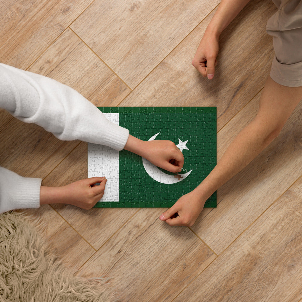 National Flag Jigsaw Puzzles - Collection 2 Pakistan puzzle