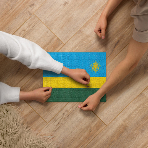 National Flag Jigsaw Puzzles - Collection 2 Rwanda / 252 pieces
