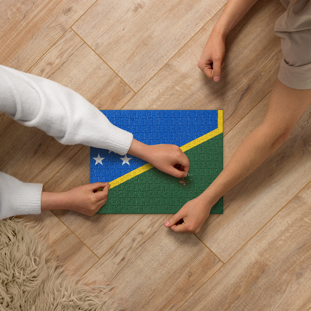 National Flag Jigsaw Puzzles - Collection 2 Solomon Islands puzzle