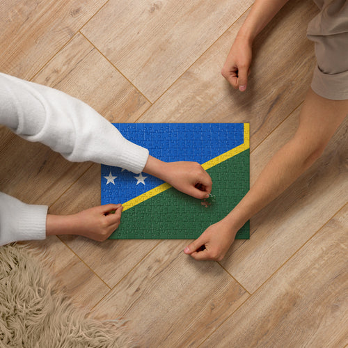 National Flag Jigsaw Puzzles - Collection 2 Solomon Islands / 252 pieces