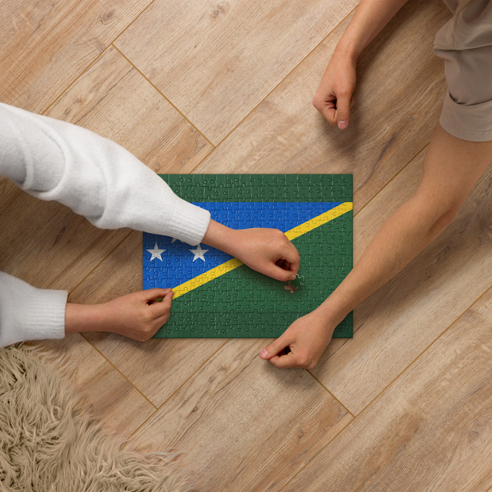 National Flag Jigsaw Puzzles - Collection 2 Solomon Islands puzzle
