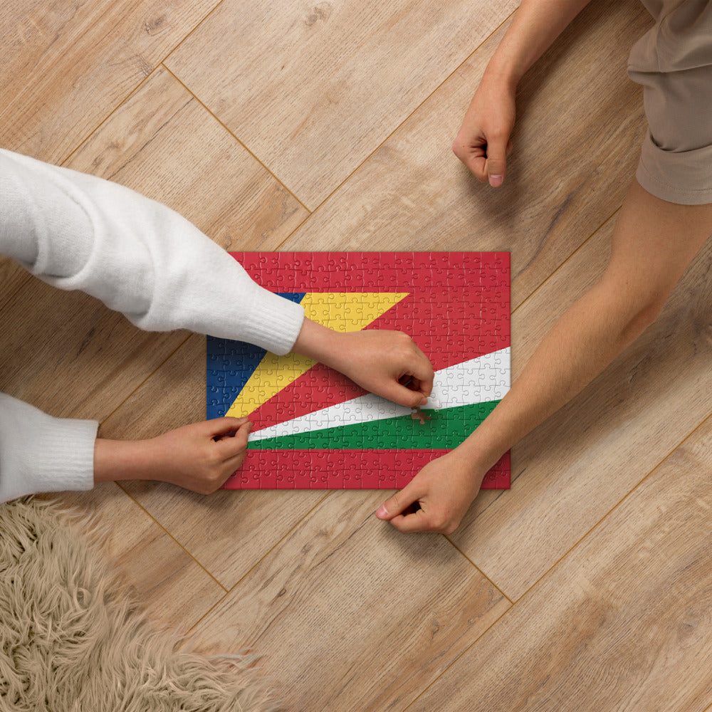 National Flag Jigsaw Puzzles - Collection 2 Seychelles puzzle