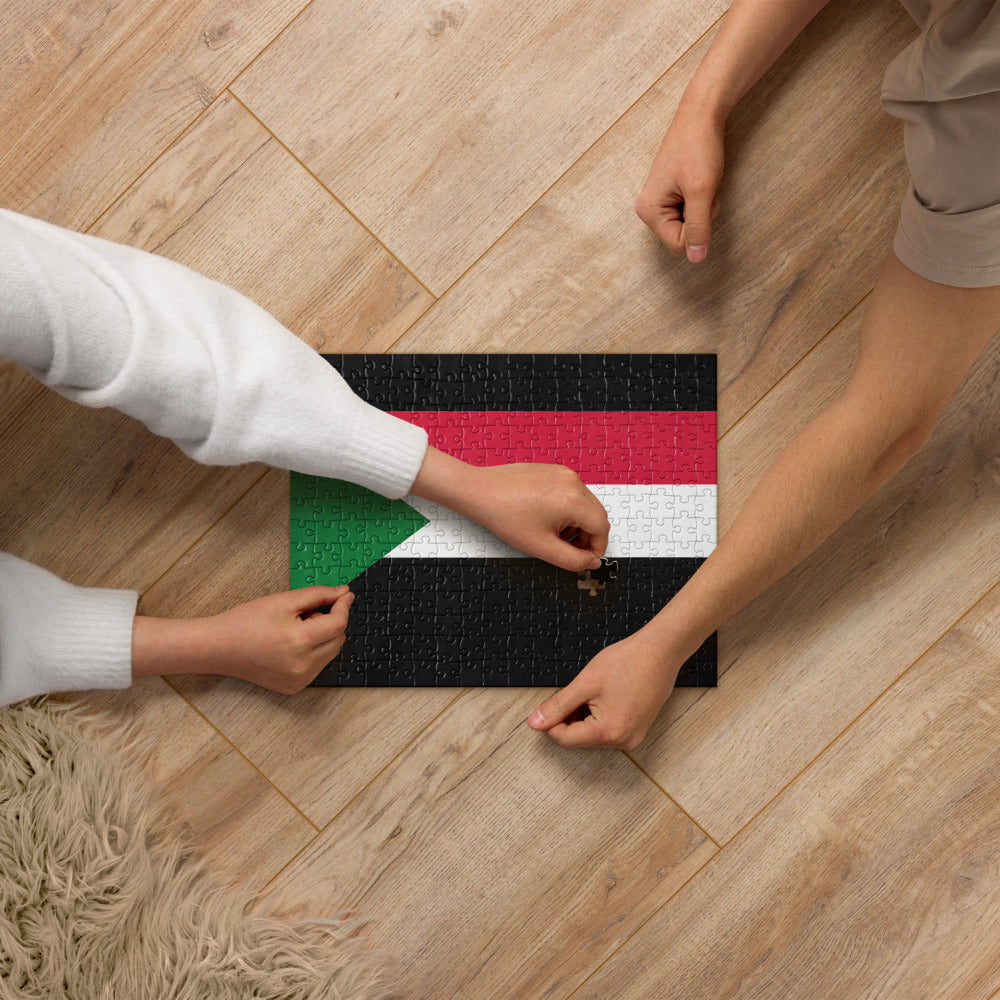 National Flag Jigsaw Puzzles - Collection 2 Sudan puzzle
