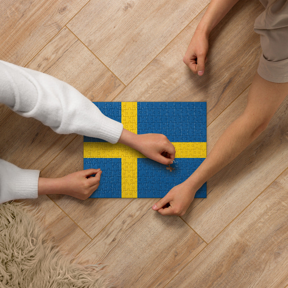 National Flag Jigsaw Puzzles - Collection 2 Sweden puzzle
