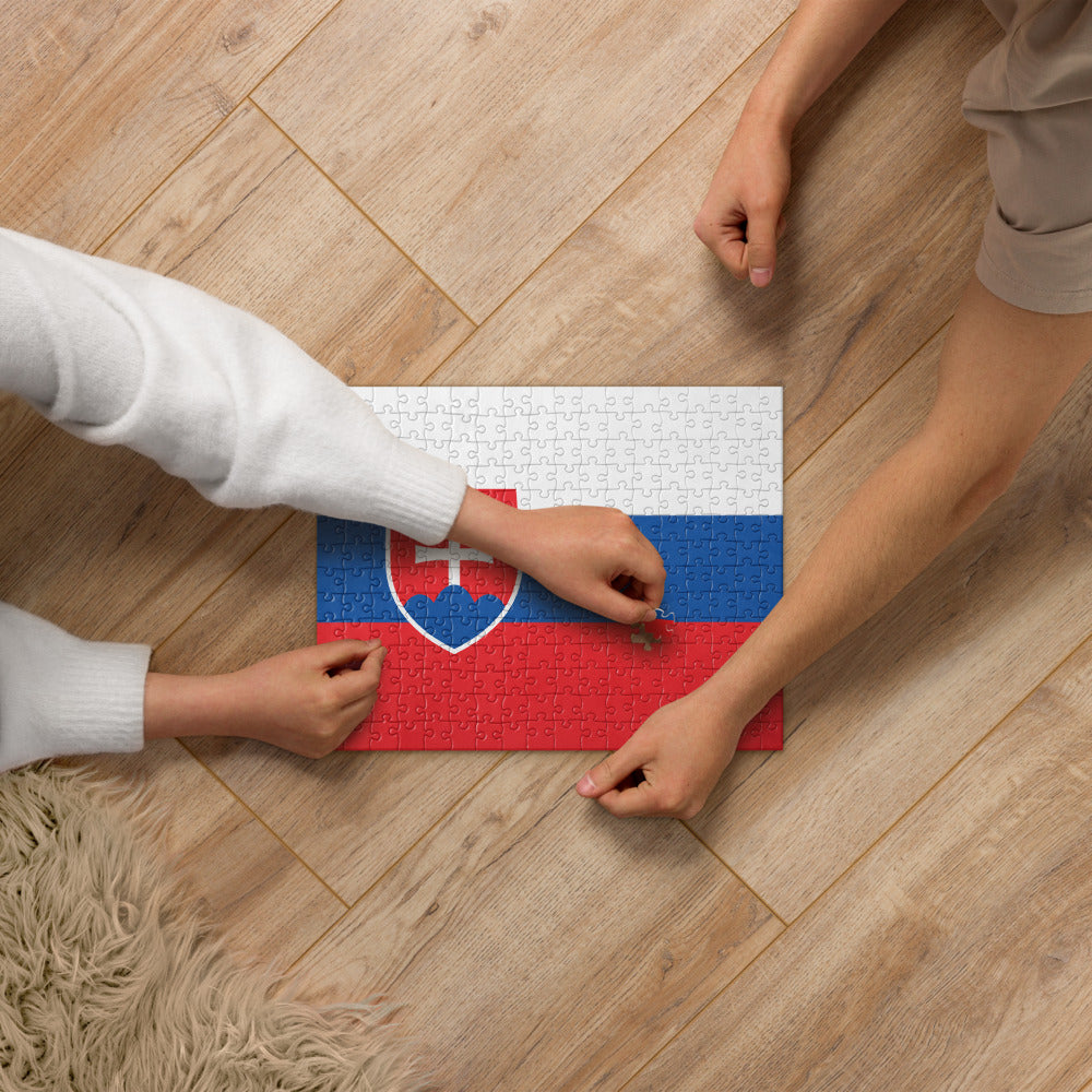 National Flag Jigsaw Puzzles - Collection 2 Slovakia puzzle