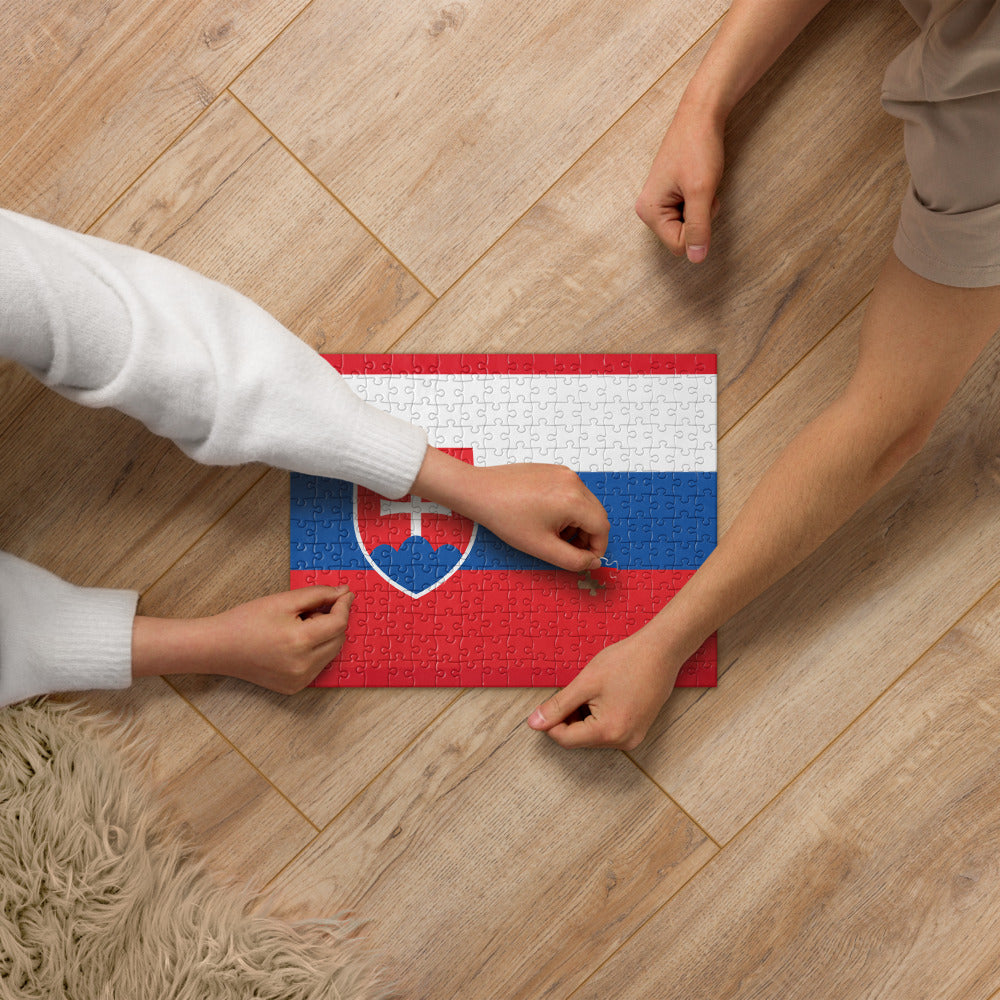 National Flag Jigsaw Puzzles - Collection 2 Slovakia puzzle