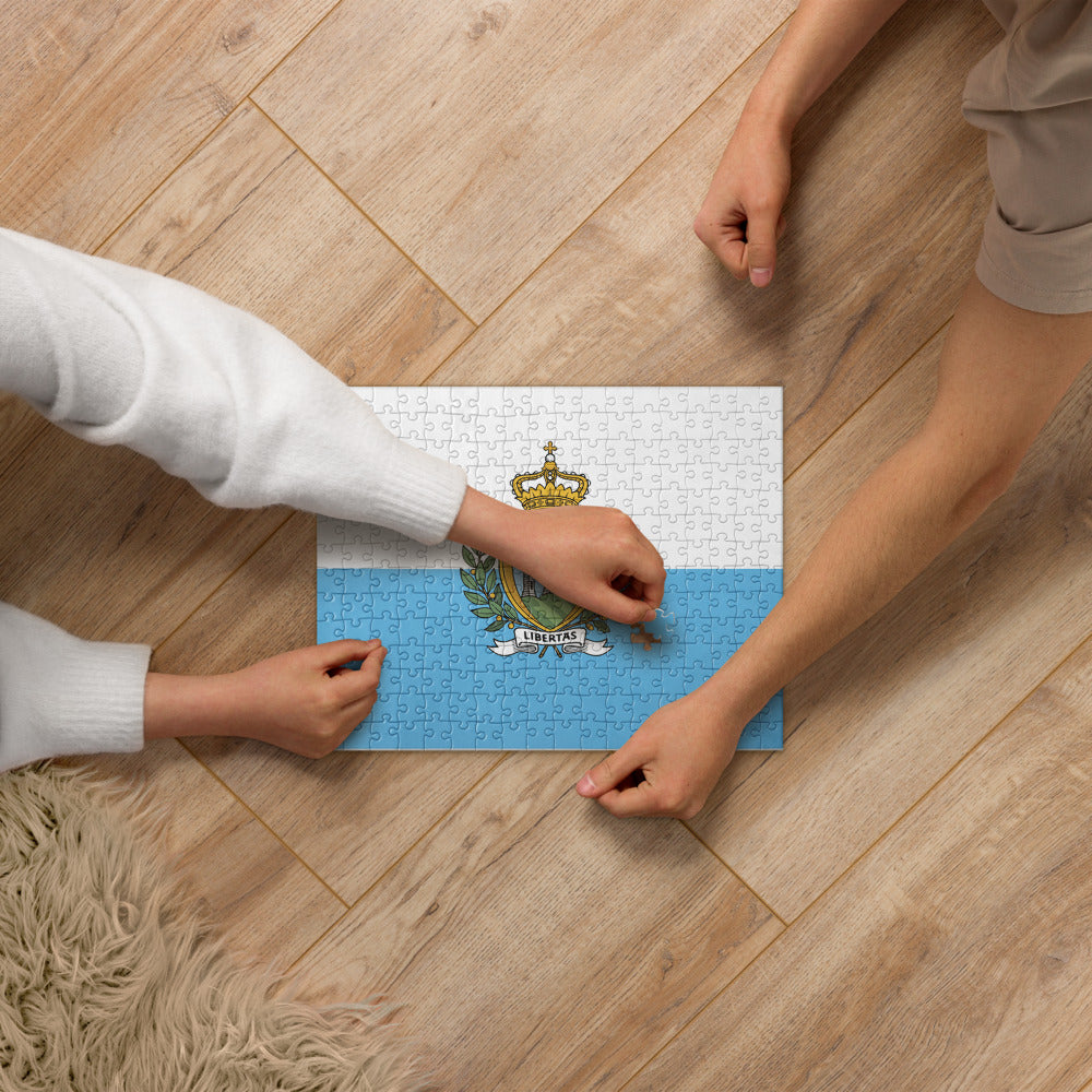 National Flag Jigsaw Puzzles - Collection 2 San Marino puzzle
